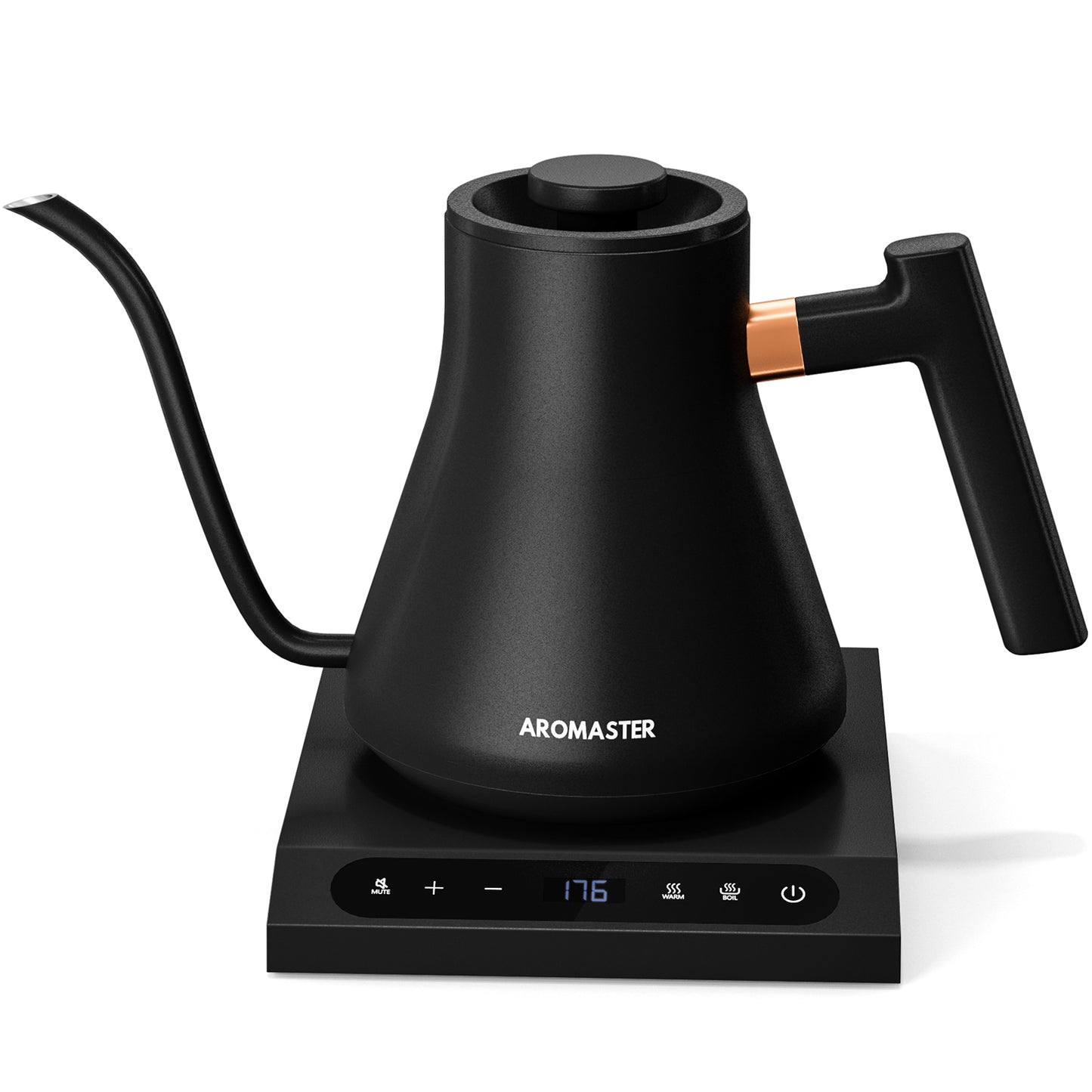 Aromaster Gooseneck Kettle with Temperature Control,Electric Pour Over Coffee Tea Kettle