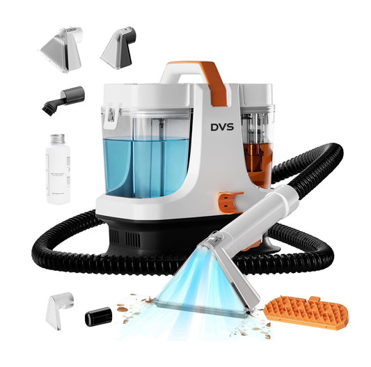 DVS Portable Carpet & Upholestery Cleaner Machine for Pets, Spot, Stain,Couch Cleaner Machine with 15Kpa Powerful Suction