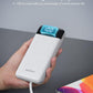 BeeFlavor Portable Charger with Built in Cables, Portable Charger with Cords Wires Slim 10000mAh Travel Battery Pack 6 Outputs 3 Inputs 3A Fast Charging Power Bank for Samsung Google Pixel LG Moto iPhone iPad