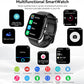 BeeFlavor Smart Watch with Alexa Built-in, 1.83" HD Touchscreen, Digital Bluetooth Calling, IP68 Waterproof Fitness Tracker, 120+ Sports Modes, 24/7 Heart Rate/Sleep Monitor for iPhone Android (Black)