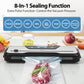 Vacuum Sealer Machine, with Starter Kit and 2-Year Warranty, DVS Automatic Air Sealing for Food Storage