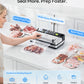 98kPa Smart Vacuum Sealer with FreshTrack Label Printing & Food Manager App