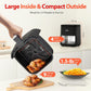 Air Fryer, DVS 8-in-1 Smart Compact 4QT Air Fryers, Shake Reminder