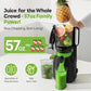 MAX5 Juicer Machines with 5.3" Mega Mouth & Large Feed Chute, Cold Press Juicer for Whole Fruits & Vegetables, Professional Slow Masticating juicer for Batch Juicing, High Juice Yield Easy to Clean