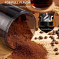 DVS Conical Burr Coffee Grinder Electric 2.0, Adjustable Coffee Bean Grinder