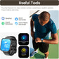 1etsfit  AMOLED S7 Smart Watch Bluetooth Call 1.85” Ultra HD Screen,Dynamic Dials Messages Push 100+ Sports Modes