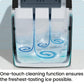 Sencre Smart Ice Maker Countertop, Portable Ice Machine with Voice Control, 9 Ice Cubes in 6 Minutes 3 Sizes, 26lbs/24Hrs, Self Cleaning RGB Lights, Quiet Ice Maker with Scoop for Kitchen Silver