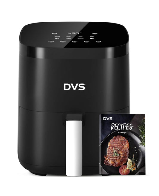 Air Fryer, DVS 8-in-1 Smart Compact 4QT Air Fryers, Shake Reminder