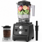 Beelicious Smart+ 1800W Professional Blender, 68 Oz. Large Capacity, 2-in-1 Blender & Grinder Combo, BPA-Free Countertop Blender for Smoothies, Ice Crush & Frozen Drinks, Platinum